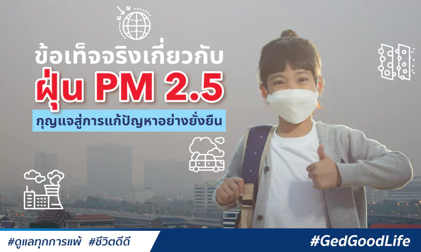 ข้อเท็จจริงเกี่ยวกับ ปัญหาฝุ่นPM 2.5 กุญแจสู่การแก้ปัญหาอย่างยั่งยืน