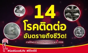 14 โรคติดต่ออันตราย! ภายใต้พระราชบัญญัติโรคติดต่อ พ.ศ. 2558