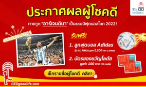 ประกาศรายชื่อผู้โชคดี จากกิจกรรม “ทายแชมป์ฟุตบอลโลก 2022”