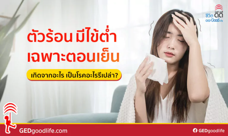 ตัวร้อน มีไข้ต่ำเฉพาะตอนเย็น เกิดจากอะไร เป็นโรคอะไรรึเปล่า?