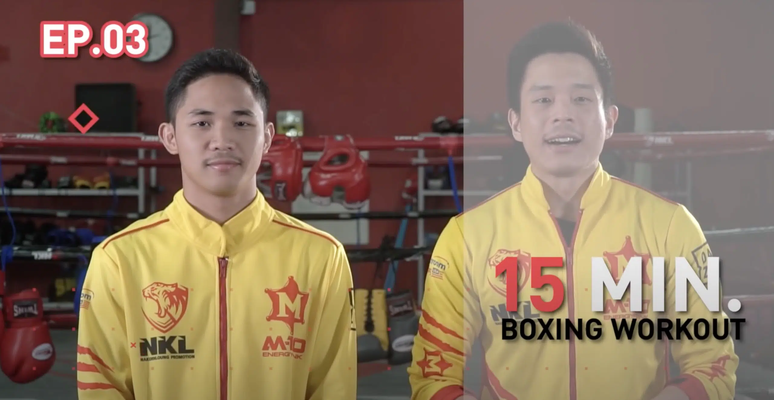 EP3 | 15min Boxing Workout Presented by Decolgen – หมัดล้านวิว! ดับซ่า ของ “Rock Man” ชายน้อย วรวุฒิ